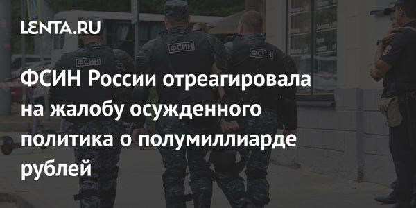 ФСИН России начинает проверку жалобы осужденного Олега Митволя