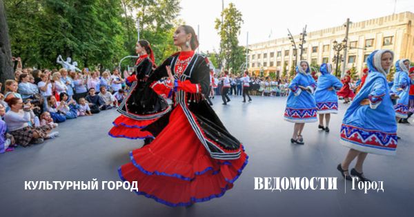 Детский танцевальный конкурс Лето в Москве