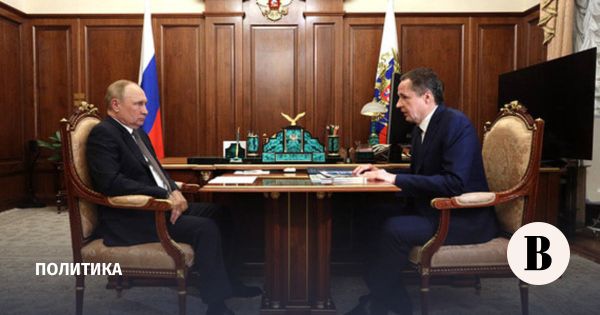 Встреча Путина с губернатором Гладковым о развитии Белгородской области