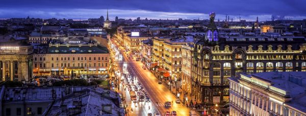 История центральных проспектов в городах мира