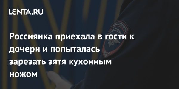 Задержание женщины за покушение на убийство в Павловском Посаде