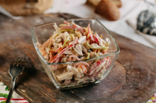 Рецепт салата Татарский классика татарской кухни