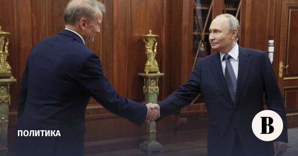 Встреча Путина и Грефа обсуждает финансовые успехи Сбербанка