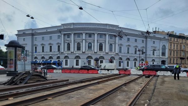 Новая схема движения в Центральном районе Санкт-Петербурга с августа