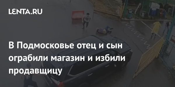 Отец с сыном ограбили магазин в Подмосковье с применением насилия