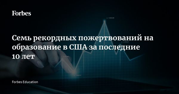 Благотворительность и меценатство в США