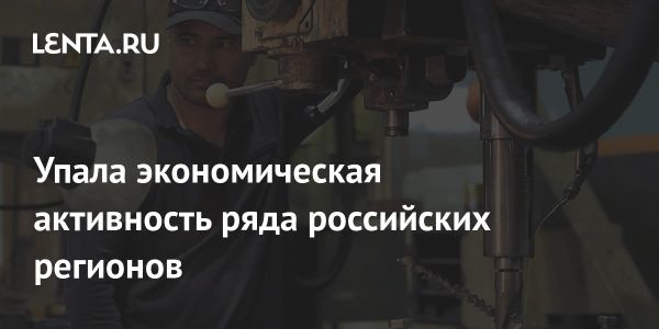 Снижение индекса региональной экономической активности в России в 2024 году