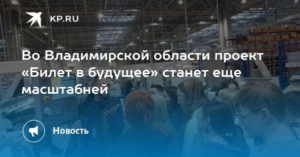 Проект Билет в будущее во Владимирской области помогает школьникам в профориентации