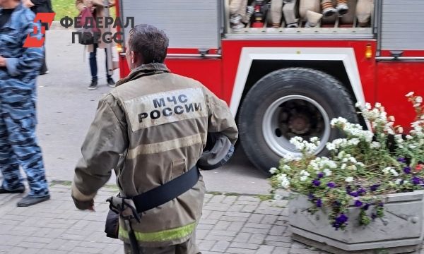 Пожар на лесозаводе в Серове вызвал опасения местных жителей
