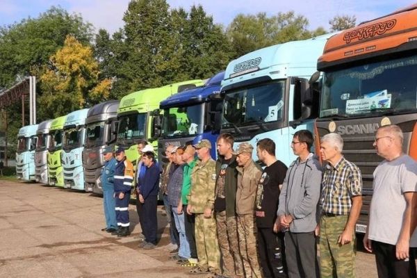 Гуманитарный конвой из Уфы отправлен на передовую