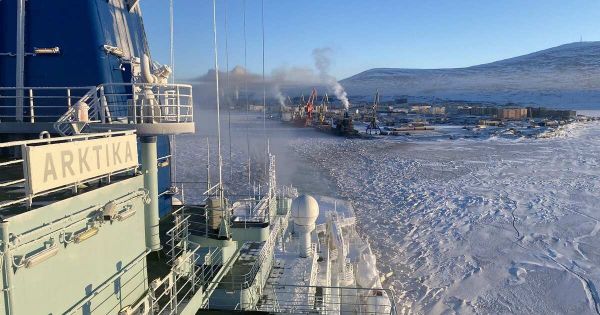 Климатические изменения и напряженность в Арктике