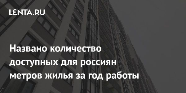 Доступность жилья в России по регионам